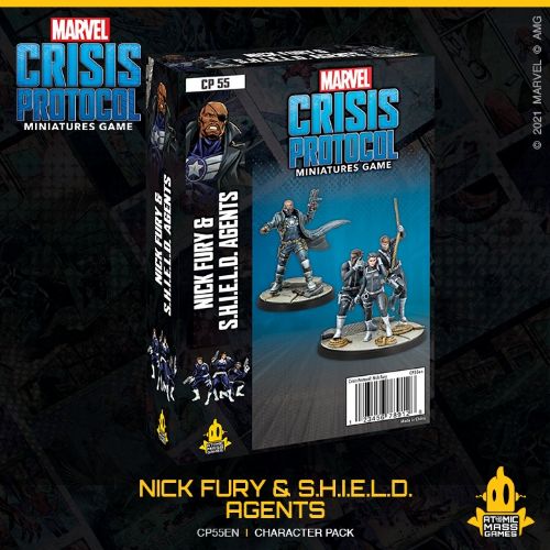 Marvel Crisis Protocol Nick Fury and S.H.I.E.L.D. Agents